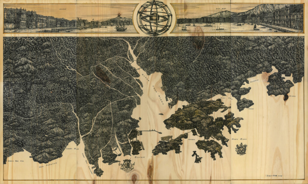 古地圖上的精雕細琢 ——專訪第一屆《瘋》年度藝術人物霍凱盛