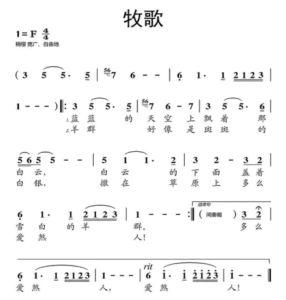 不同地域的中國民歌風格──以四首五聲調式民歌為例