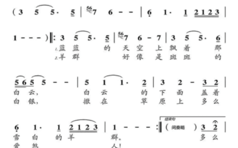 不同地域的中國民歌風格──以四首五聲調式民歌為例