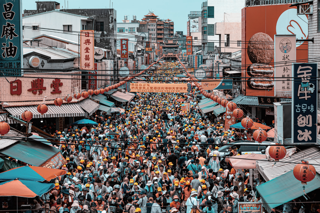 古金元用鏡頭敘白沙屯媽祖進香