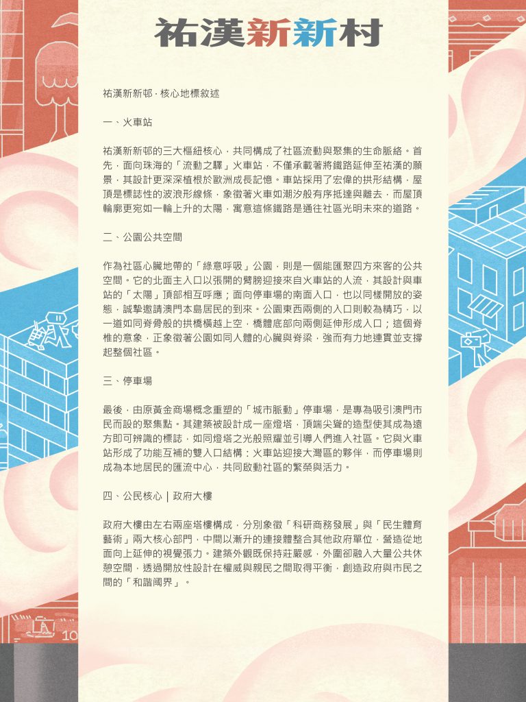 《祐漢新新村》探討澳門舊社區