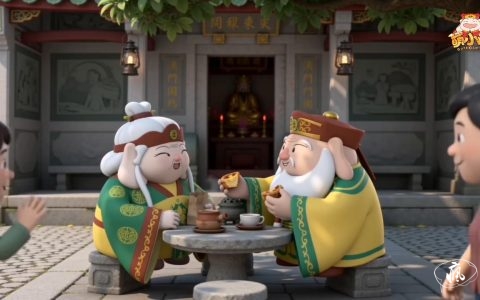 萌小福日常|土地公土地婆的午後時光