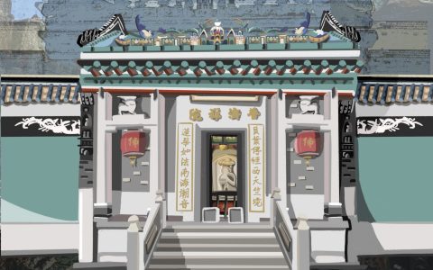 鐘聲沉默的迷宫 觀音堂