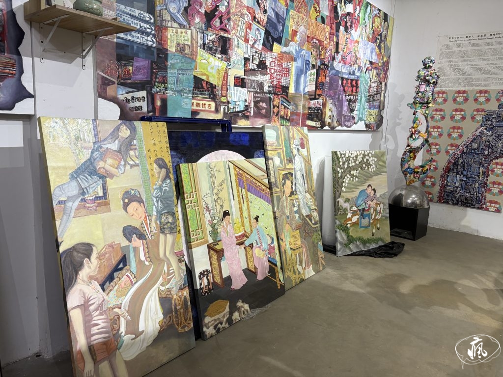 顧躍描繪中華民族拼搏精神