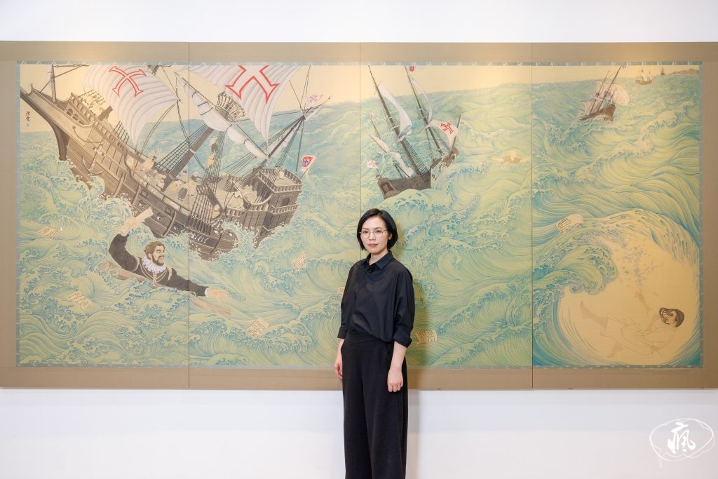 “愛情島”——記梁潔雯工筆藝術展