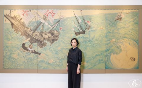 “愛情島”——記梁潔雯工筆藝術展