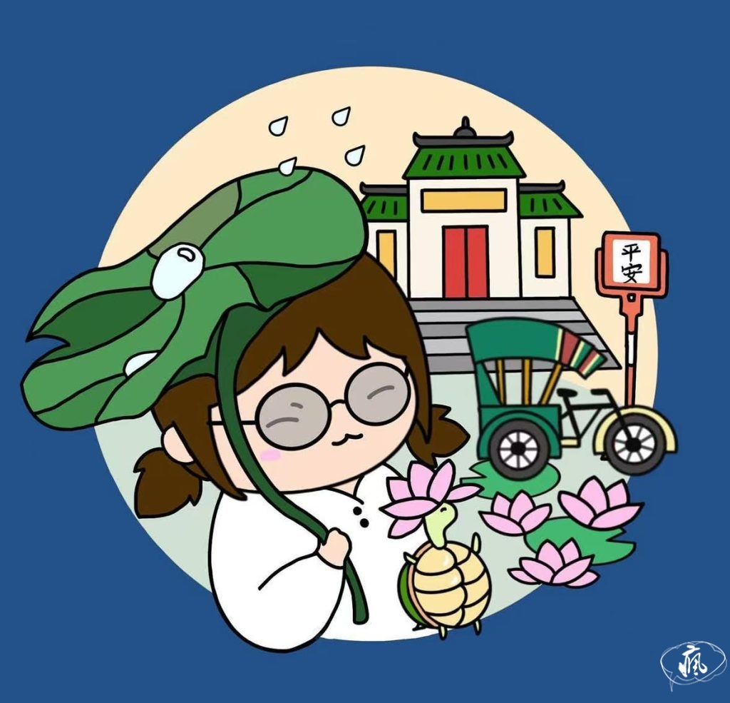 從工商管理到插畫世界——“小肚子”的創作蛻變之路